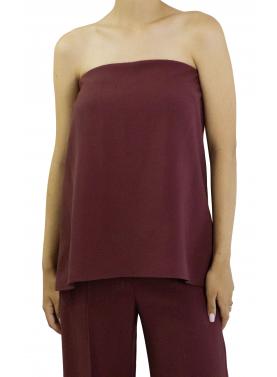 Top a fascia  con elastico dietro in viscosa Options 
